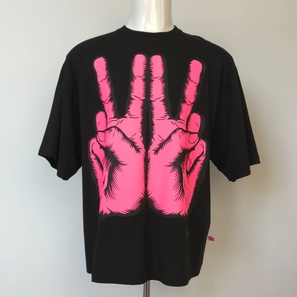 SS19 Walter Van Beirendonck Peace T shirt - Picture 8 of 12